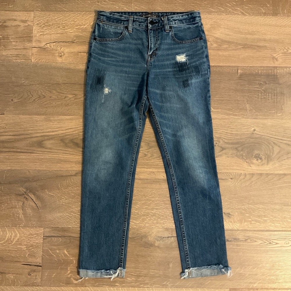 Abercrombie & Fitch Blue Ankle Jeans